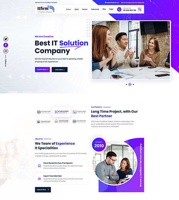 Home 6 One Page – Revnet IT